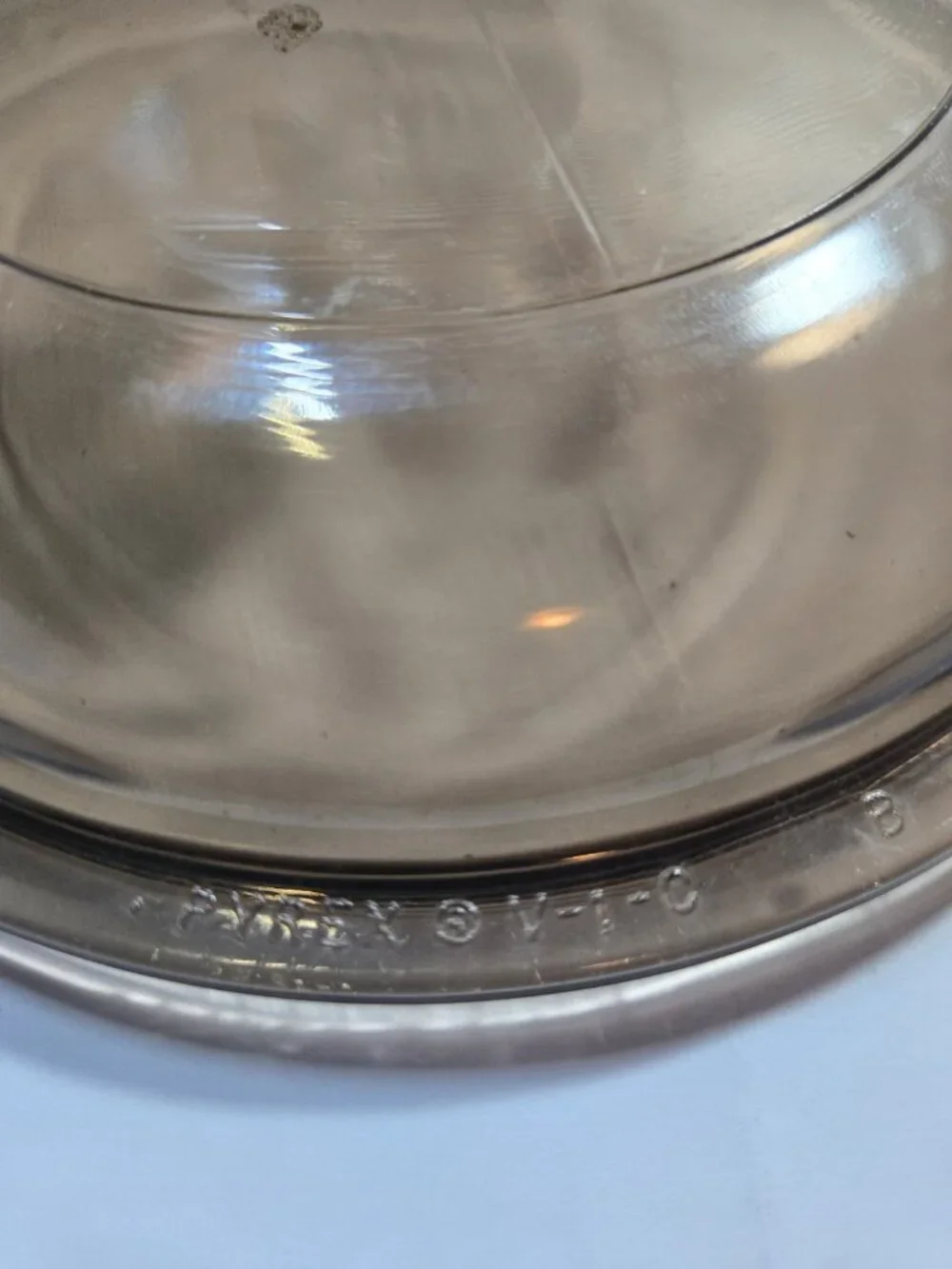 Pyrex Amber Lid- 37 Pyrex V1C- Vision Corning Ware Replacement 6.5 Inch